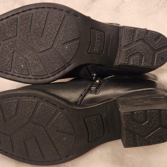 Born - Ankle Boot - Bessie - Black Smooth Leather - Size 9 (EU 40.5) - Picture 4 of 8